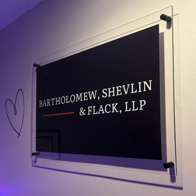 Acrylic Monument Signs Photo
